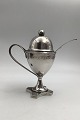 Danish Empire 
Silver Mustard 
Pot with Spoon 
(1814) Measures 
H 13 cm (5.11 
inch) Weight 
136 gr. ...