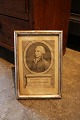 Antique early 
19th century 
engraving in 
silvered wooden 
frame by John 
Howard. 
Measures: ...