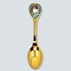 A. Michelsen; Christmas spoon 1981, Falke Bang