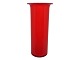 Holmegaard, red 
Rainbow vase.
Designed by 
Michael Bang in 
1973.
Height 17.3 
cm.
Perfect ...