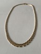 Very elegant 
necklace in 14 
carat gold, 
with brick 
pattern in 3 
rows and 
gradients. Due 
to the ...
