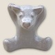 Bornholm 
ceramics, 
Hjorth, Little 
white bear with 
hands above 
head, 5cm high, 
6cm wide *Nice 
...