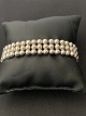 Nice bracelet 
in 830 silver, 
with 3 rows of 
solid silver 
balls. The 
bracelet has a 
beautiful and 
...