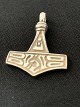 Beautiful 
pendant for 
necklace in 
solid sterling 
silver, shaped 
like Thor's 
hammer - 
Mjølner. ...