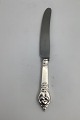 Evald Nielsen 
No. 2 Knife in 
Silver and 
Stainless 
Steel. 
Measures 22cm 
/ 8.66 inch