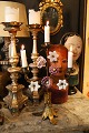 Old French 
church 
candlestick in 
bronze with 
small angel at 
the foot, space 
for 3 candles 
and ...