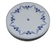 Royal 
Copenhagen Star 
Blue Fluted, 
luncheon plate.
The factory 
mark shows, 
that these were 
...