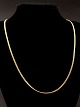 14 carat gold 
necklace 62 cm. 
W. 0.22 cm. 
weight 8.2 
grams item no. 
586321