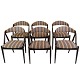 This set of six 
dining room 
chairs, model 
31, designed by 
Kai Kristiansen 
and 
manufactured by 
...