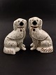 A pair of 
Staffordshire 
"Captain's 
dogs" H. 22 cm. 
20 c. subject 
no. 586426