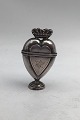 Danish ? Silver 
Vinaigrette 
Heart shaped w 
Crown Measures 
H 7.5 cm (2.95 
inch) Width 4.5 
cm ...
