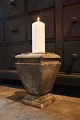 Old French jar 
(Candlestick 
for block 
candles) in 
solid marble 
with a SUPER 
fine patina. 
(VERY ...