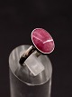 Sterling silver 
ring size 55 
with pink stone 
item no. 586870