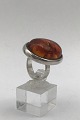 Niels Erik From 
Sterling Silver 
Ring (Amber) 
Measures Ring 
Size 50 (US 5 
1/4) Weight 
11.3 gr ...