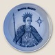 Bing & 
Grøndahl, 
Memorial plate, 
Queen 
Margrethe, 
Danish Skaan 
charity #8366, 
18cm in 
diameter ...