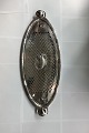 Georg Jensen 
Silver Fish 
Serving Tray 
with drainer by 
...