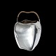 C.C. Hermann - 
Copenhagen. 
Sterling Silver 
Ice Bucket 
#J59.
Handle with 
original Cane 
Wicker. ...
