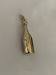 Nice and 
discreet 
pendant, shaped 
like a bottle 
in 14 carat 
gold. Suitable 
for a necklace 
or as ...