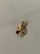 Pendant for 
bracelet or 
necklace, 
shaped like 
four-leaf 
clover in 14 
carat gold. The 
iconic ...