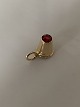 Nice little 
charm, shaped 
like a thimble 
and with inlaid 
red stone. This 
small charm is 
a nice ...