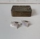 Pair of classic 
vintage 
cufflinks in 
silver 
Stamped: 830 
Dimension on 
the button 
itself 14 x ...