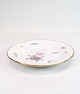 Lunch Plates of 
Royal porcelain 
with patterned 
Saxon flower 
decorated on 
the edge with 
gold. ...