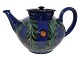 Kähler art 
pottery, large 
blue teapot.
The vase was 
produced in the 
early 20th. ...