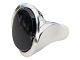 Niels Erik From 
sterling 
silver.
Modern ring 
with black onyx 
stone.
Ring size ...