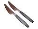 Georg Jensen 
Black Strata, 
luncheon knife.
Designed by 
Henning Koppel 
in 1975.
Stainless ...