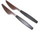 Georg Jensen 
Black Strata, 
dinner knife.
Designed by 
Henning Koppel 
in 1975.
Stainless ...