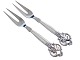 Danish silver 
and stainless 
steel, 
Ornamental meat 
fork.
Marked with 
three towers 
(Danish ...