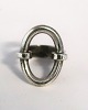 Hans Hansen. 
Sterling silver 
ring (925). 
Ring size 52.