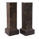 A pair of 
original 
decorated 
pedestals
Sweden circa 
1860-80
H: 113cm. 
Base: 39x39cm