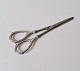 Grape scissors 
in silver and 
steel 
Stamp: HGR - 
830 
Length 13 cm.