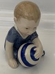 Boy with ball, Royal Copenhagen figure no.024