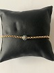 Gold chain in 14 carat gold, with turquoise and blue ...