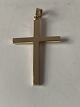 Cross pendant in 14 carats