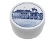 Royal 
Copenhagen 
Faience, small 
lidded bowl 
with 
Amalienborg 
Castle.
The factory 
mark tells, ...