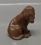 Bing and 
Grondahl dog 
B&G 1755 
Dachshund Dahl 
Jensen 7 cm 
Marked with the 
three Royal 
Towers of ...