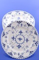 Royal Copenhagen Blue fluted.
Full lace  Luncheon Plate 1085