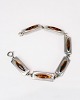 Bracelet - Tin - Embellished With Amber - Jørgen Jensen - Pewter - 1960s
Great condition
