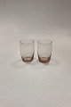 A pair of 
Holmegaard 
salmon-coloured 
Water Glasses. 
Measures 8 cm / 
3.14 in. 
Holmegaard / 
...