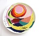 Rosenthal. Artist plate number 7 from 1995. Björn Wiinblad. Diameter 26 cm.