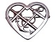 Georg Jensen 
Heart brooch