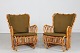 Tove Kindt-Larsen
Par of "Tulip" bamboo easy chairs 
