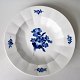 Royal 
Copenhagen, 
8546, blue 
flower, 
angular, deep 
plate, 20th 
century 
Copenhagen, 
Denmark. ...