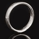 Hans Hansen, 
Denmark, 
sterlingsilver 
bangle
D inside: 
6,8cm