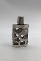 Mexico Sterling 
Silver / Glas 
Perfume Bottle 
Measures H 6.2 
cm (2.44 inch)