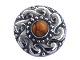 Danish silver
Art Nouveau brooch with amber from 1900-1910