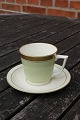 Dagmar with gold Danish porcelain, settings coffee 

cups No 9481